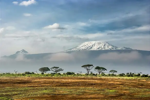 Mount Kilimanjaro from Amboseli